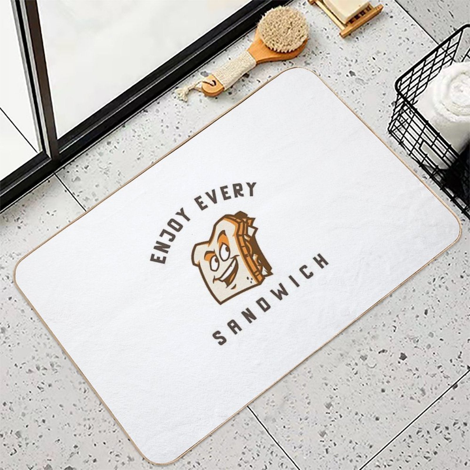 Enjoy Every Sandwich  Toxin-Free Bath Mat