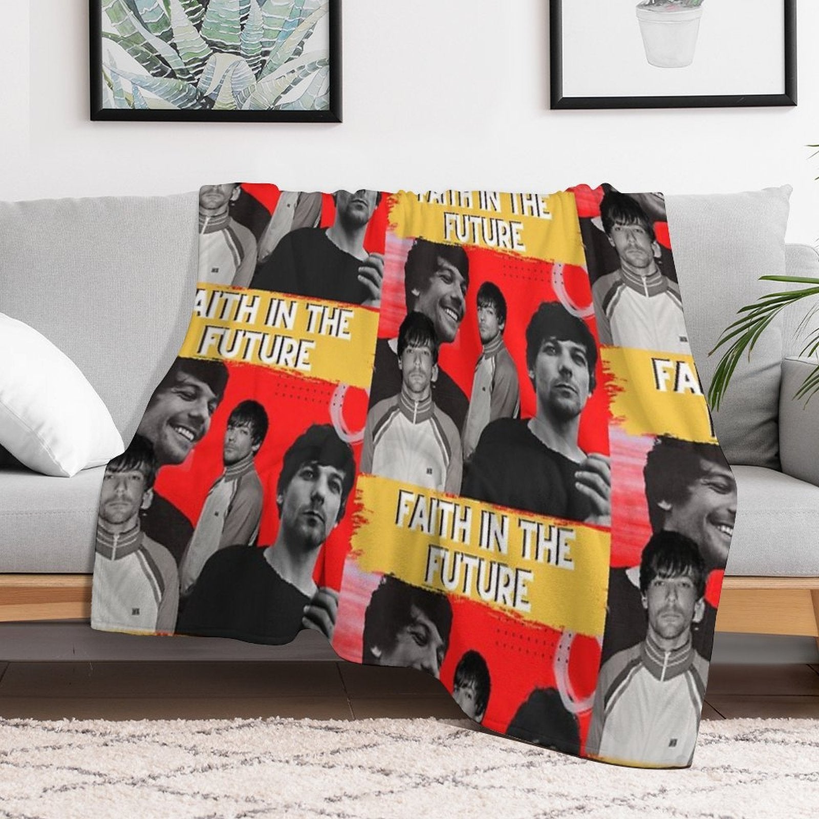 Louis Tomlinson All-season Throw Blanket