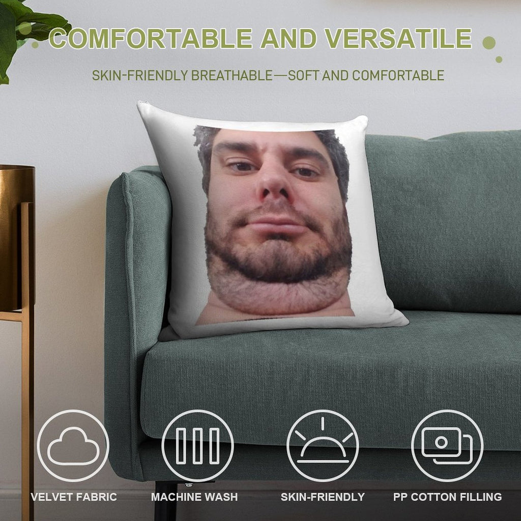 Ethan H3h3 Soft Durable Construction Throw Pillow