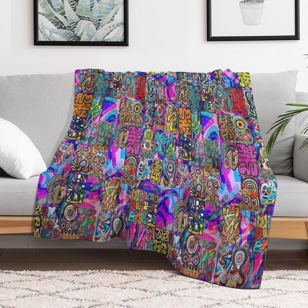 Graffiti 21 Tapiz 14 Premium Throw Blanket