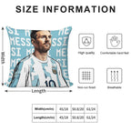 Lionel Messi Soft Gift Ready Throw Pillow