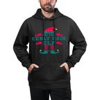 Matching Family Im The Curly Hair Elf Christmas Medium-Weight Fabric Hoodie
