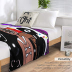 Roblox Doors Team Lightweight Throw Blanket