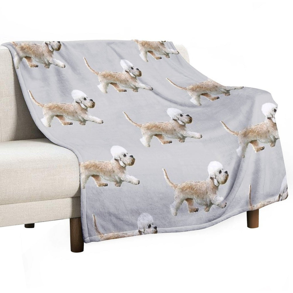 Dandie Dinmont Terrier Comfort Throw Blanket