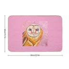 Barn Owl of The Heart  Multi-Purpose Bath Mat