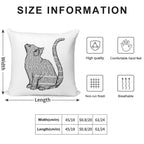 Books And Cats And Books And Cats Soft Fade-Resistant Throw Pillow