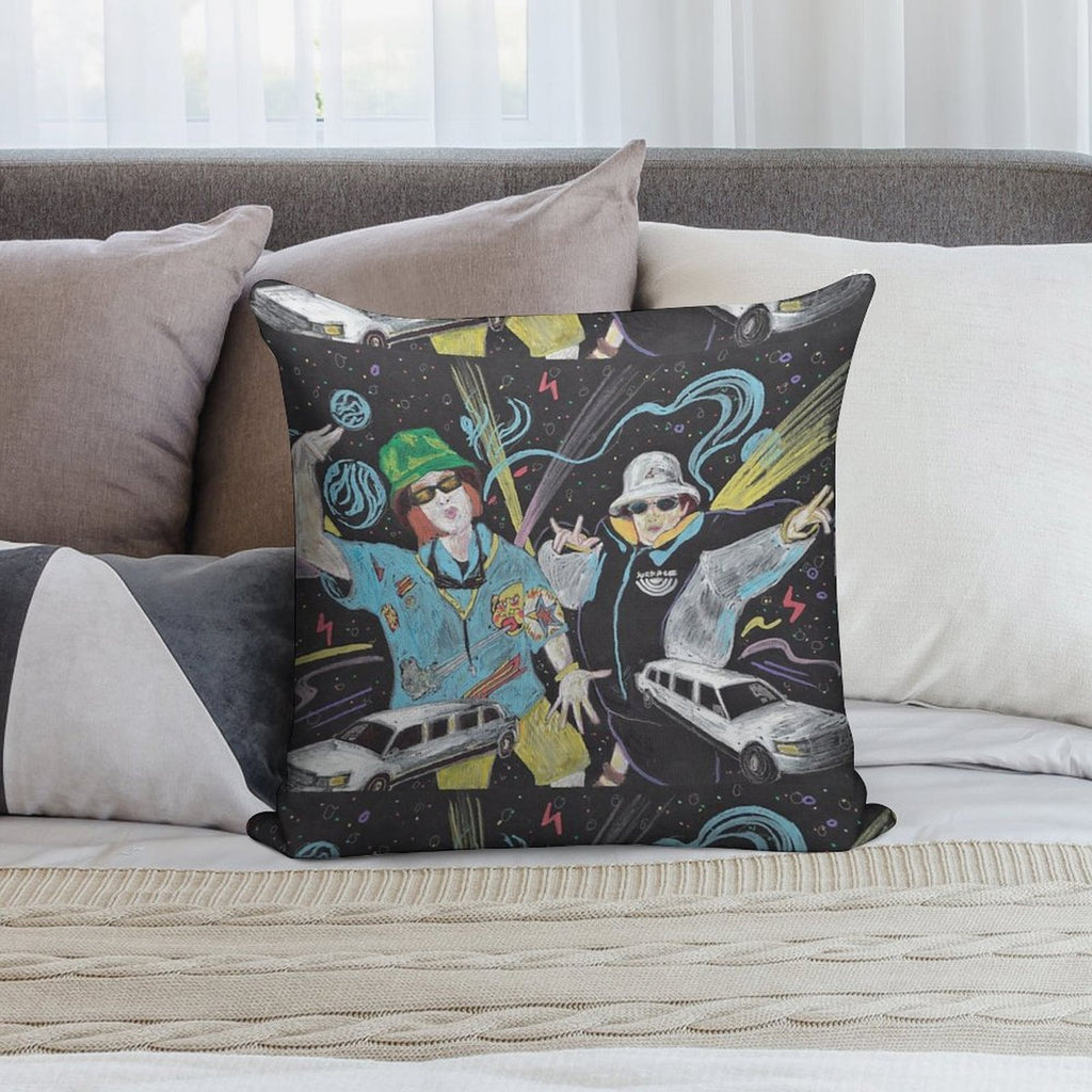 Kevin And Perry Go Large Soft Fade-Resistant Throw Pillow