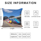 Newcastle Rail Future Soft High-Density Material Throw Pillow