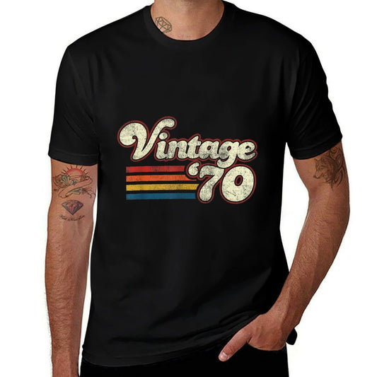 Vintage 1970 Birthday  Versatile T-Shirt