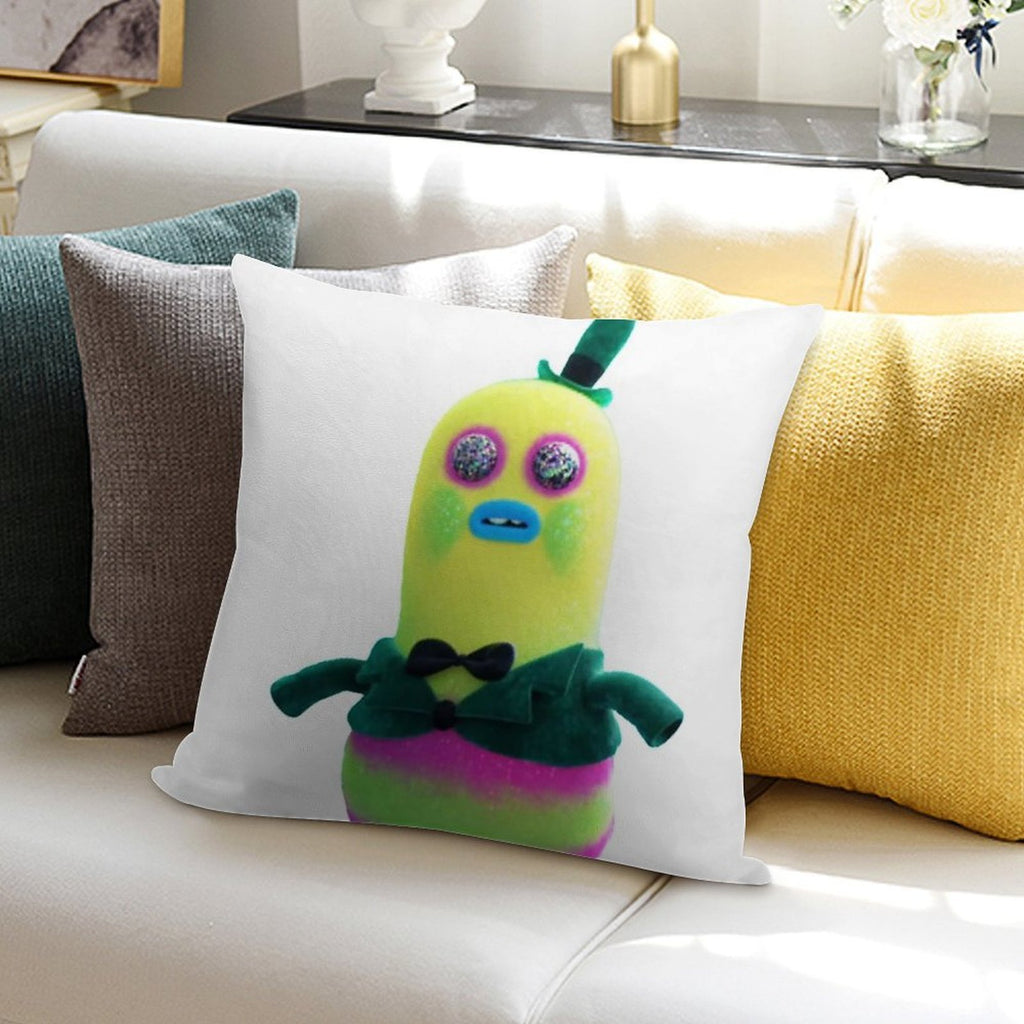 Mr Dinkles Trolls Soft Anti-Pilling Throw Pillow