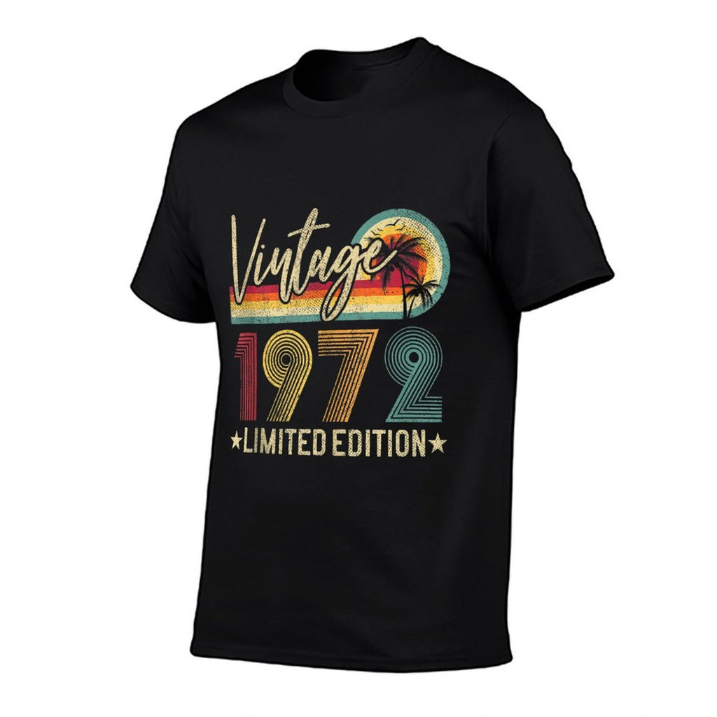 Limited Edition Vintage 1972 50th Birthday Gift 50 Years Old  Lightweight T-Shirt