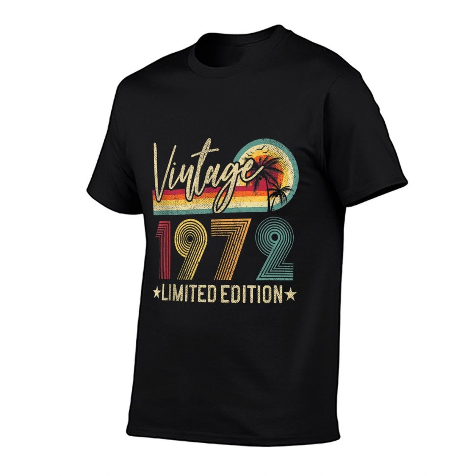Limited Edition Vintage 1972 50th Birthday Gift 50 Years Old  Lightweight T-Shirt