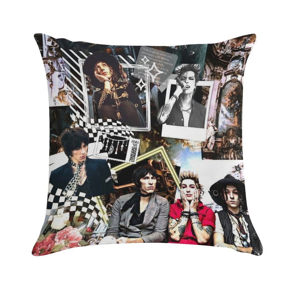 Palaye Royale Mix Up Soft Easy Maintenance Throw Pillow