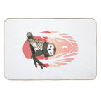 Winter Owl  Easy Maintenance Bath Mat