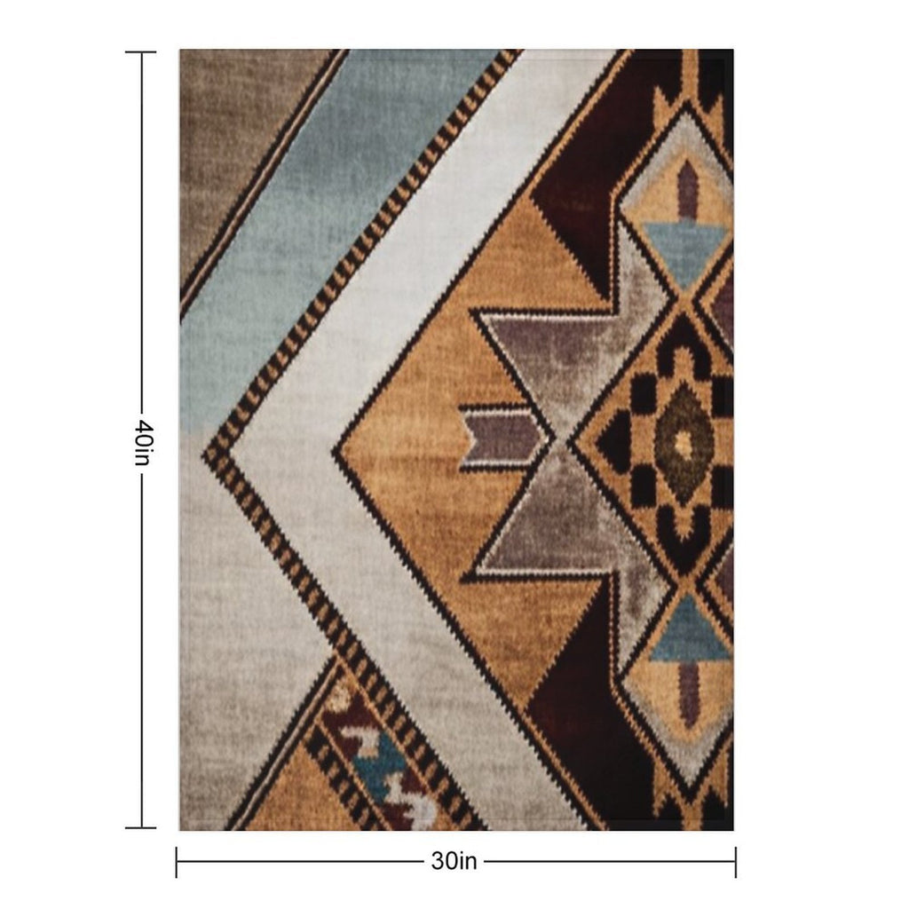 Rustic Southwestern Charm All-season Throw Blanket