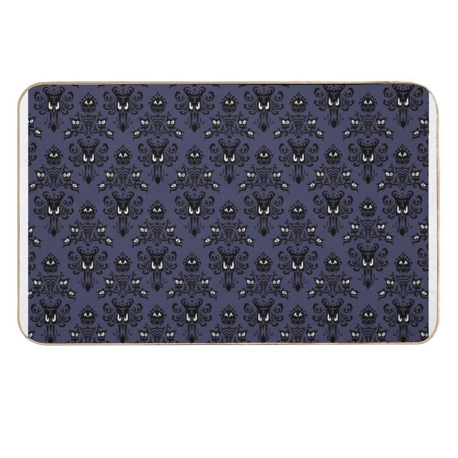 Mansion Demon Face Wallpaper  Eco-Friendly Bath Mat