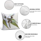 Marri Eucalypt Leaves And Nuts, Western Australia Soft Hidden Zipper Throw Pillow