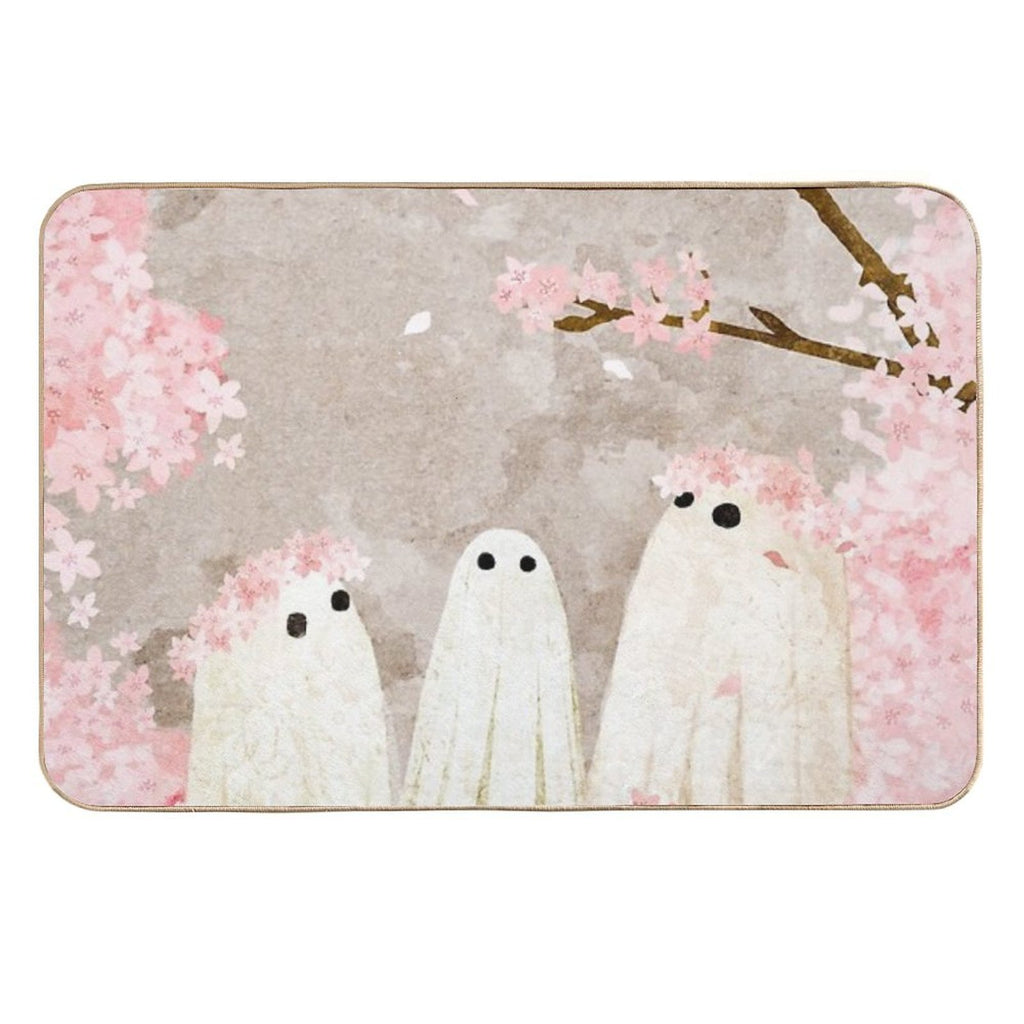 Cherry Blossom Party  Toxin-Free Bath Mat