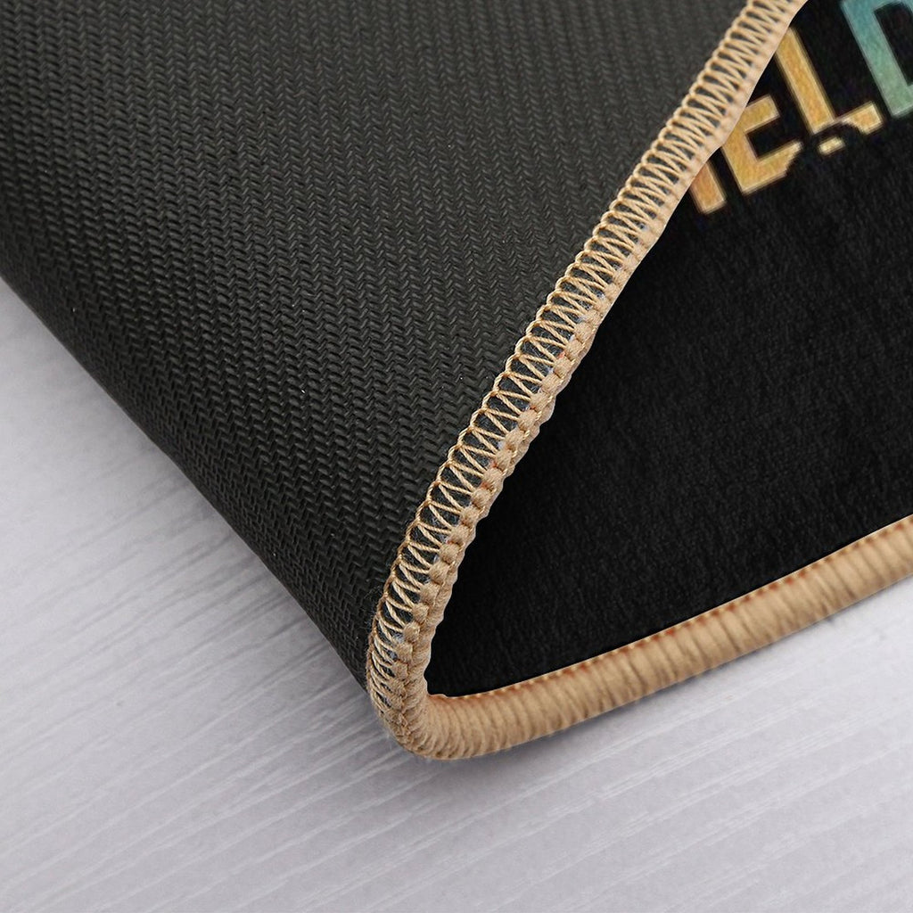 School Field Day Fun Messy Bun Tie Dye Field Day 2025  Toxin-Free Bath Mat