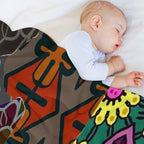 Graphic Design Pacthwork Pattern Anti-pilling Throw Blanket