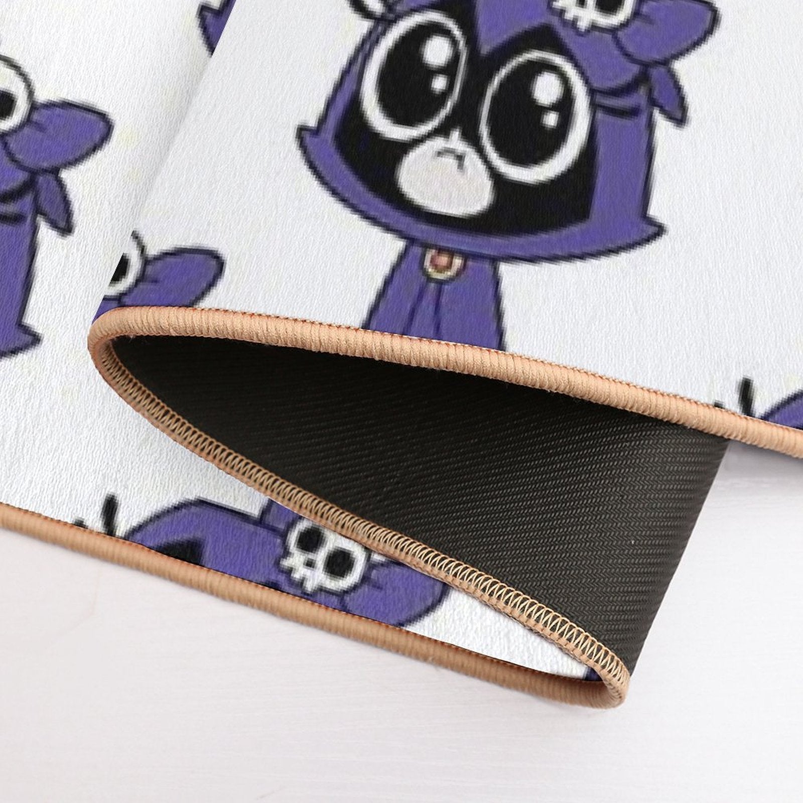 Chibi Raven Baby  Long-Lasting Bath Mat