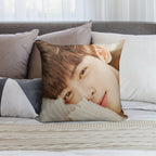 Cha Eunwoo Soft Durable Construction Throw Pillow