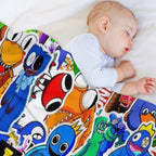 Rainbow Friends Premium Throw Blanket