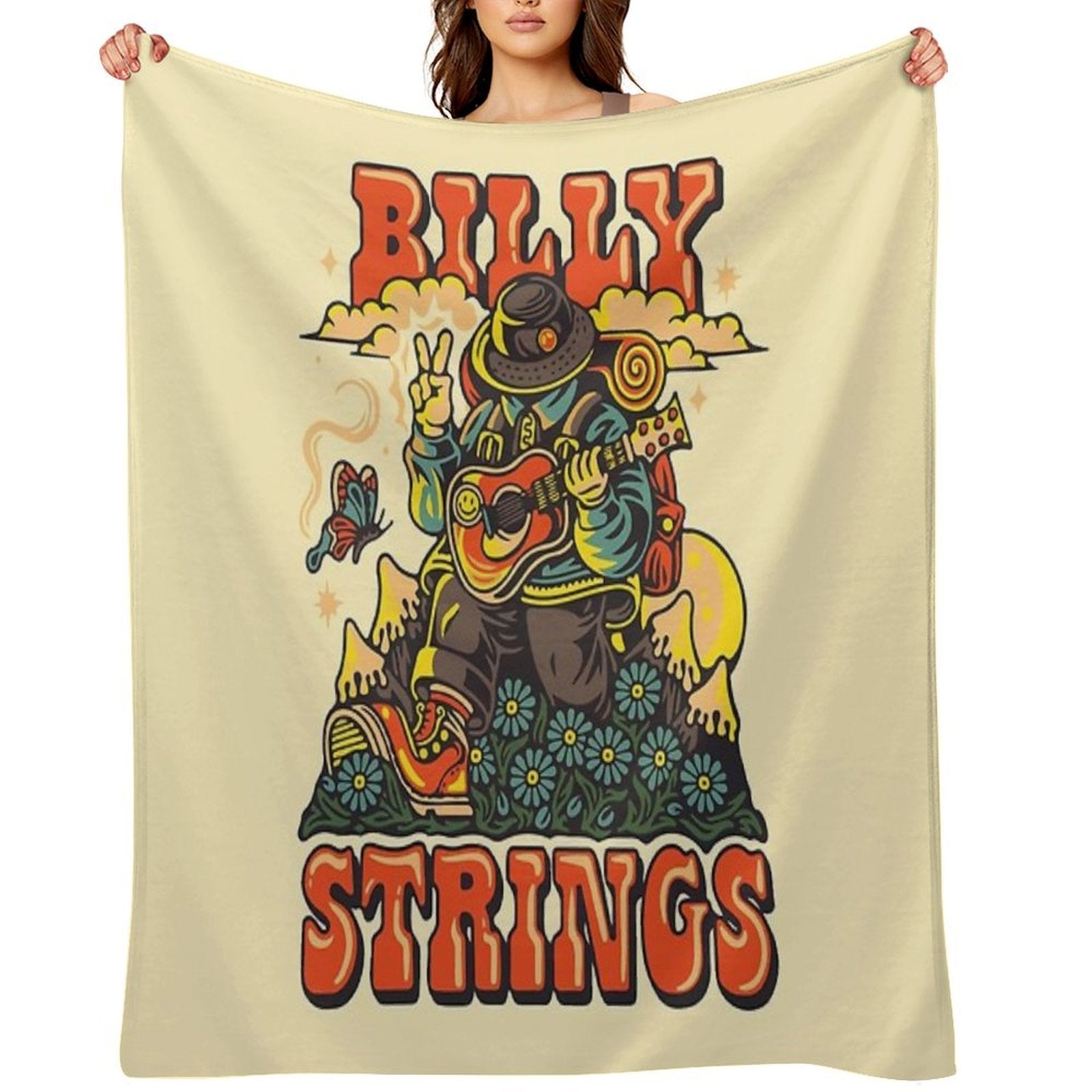 Billy Strings FALL WINTER 2021 Lightweight Throw Blanket