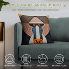 Mandrill Soft Luxury Feel Throw Pillow