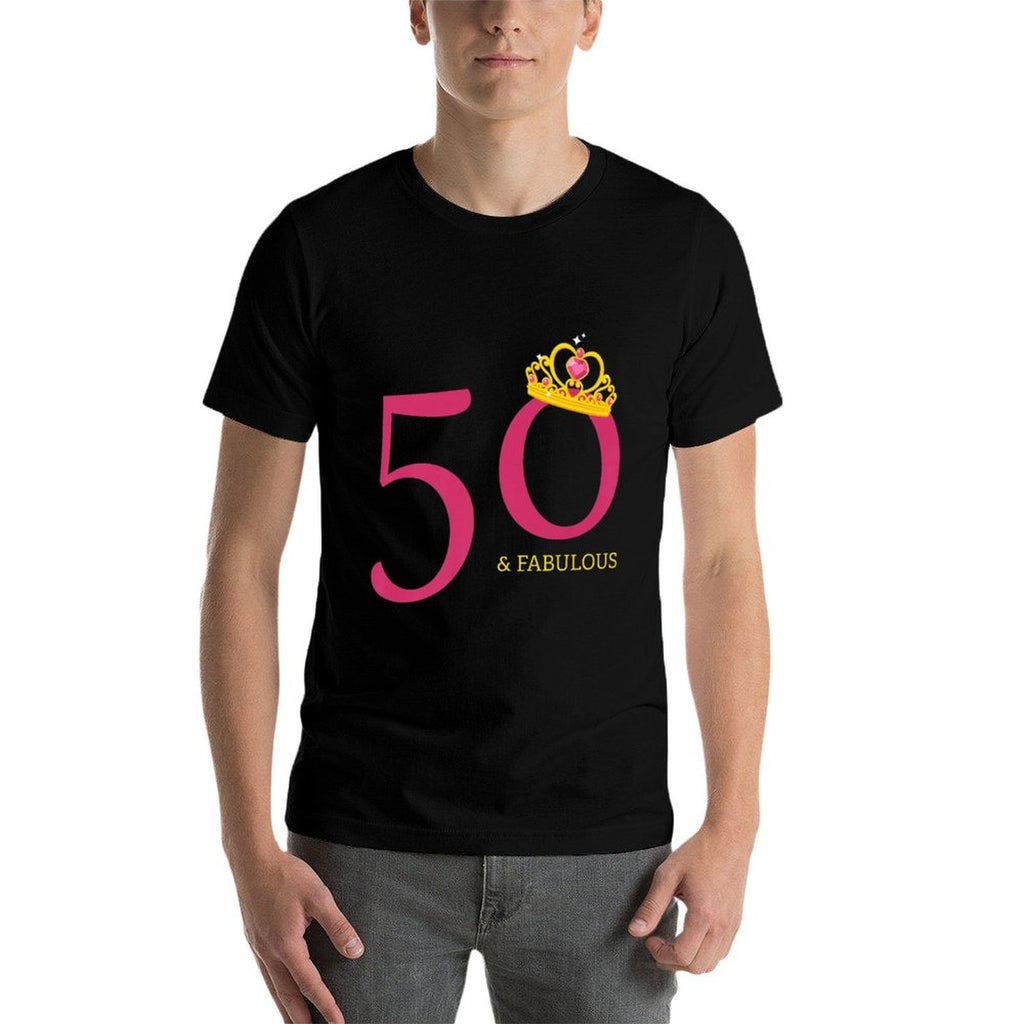 50th Birthday &amp; Fabulous  Queen Women Ladies Gifts  Classic T-Shirt