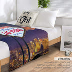 Las Vegas All-season Throw Blanket