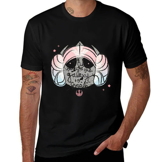 Star Wars Classic Princess Leia The Future Galaxy Is Female  Polyester Blend T-Shirt