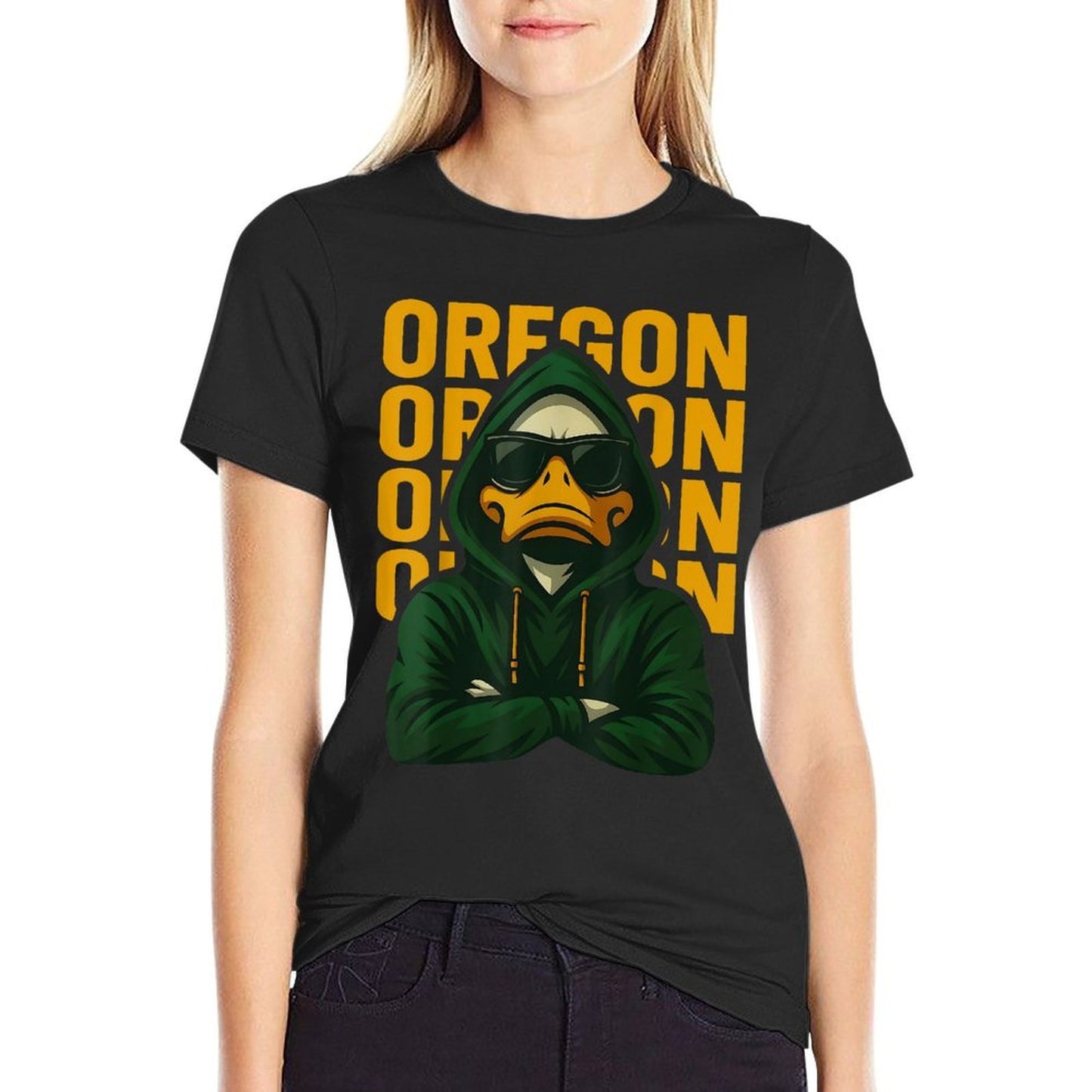 Retro Oregon Style Animal Vintage Graphic Gift For Men Women  Moisture-wicking T-Shirt