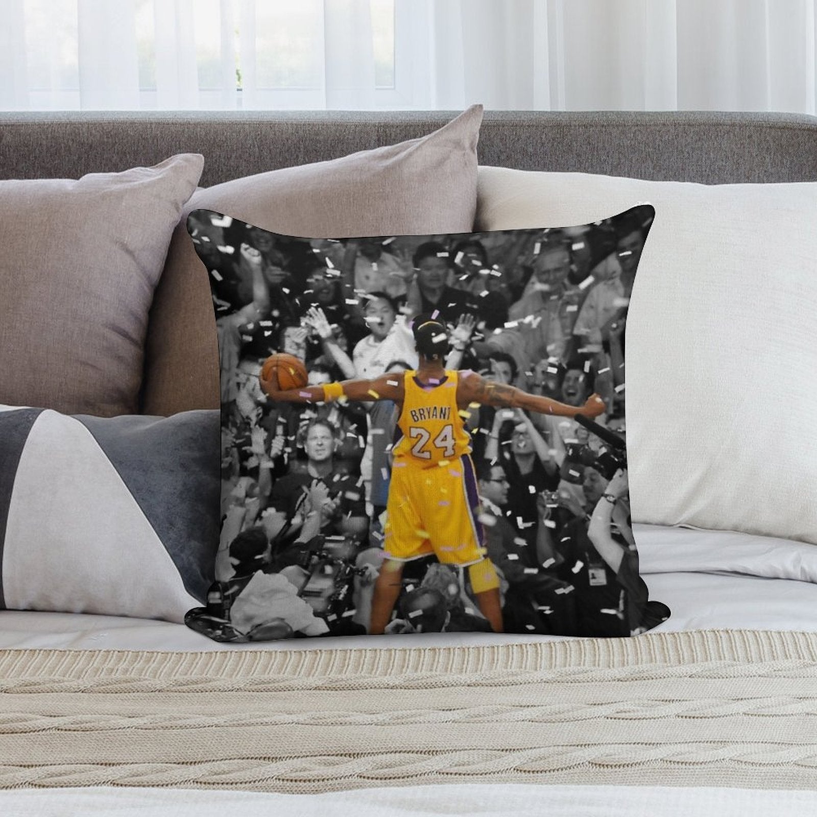 The Glory!!! Soft Durable Construction Throw Pillow