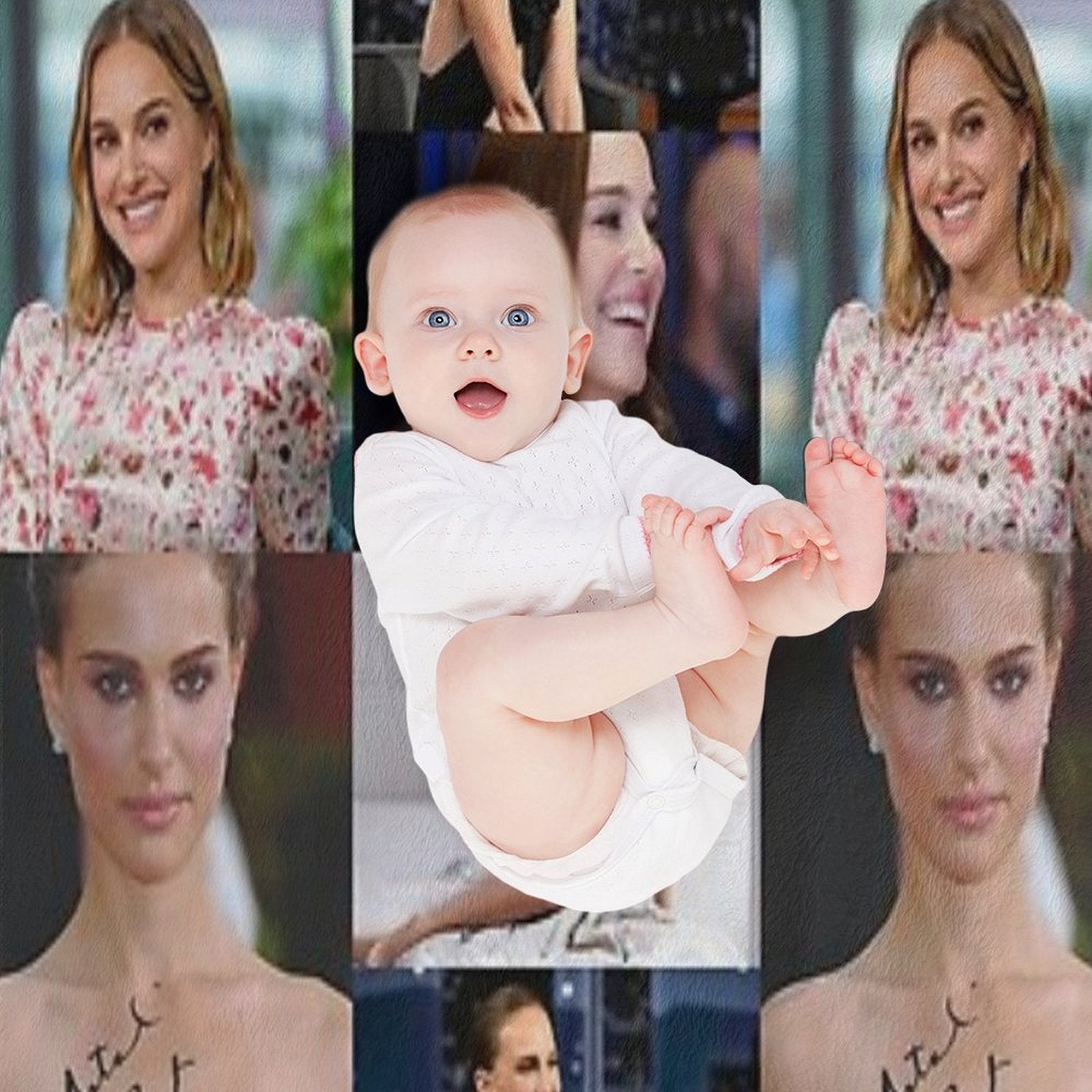 Natalie Portman Signed Velvety-soft Throw Blanket