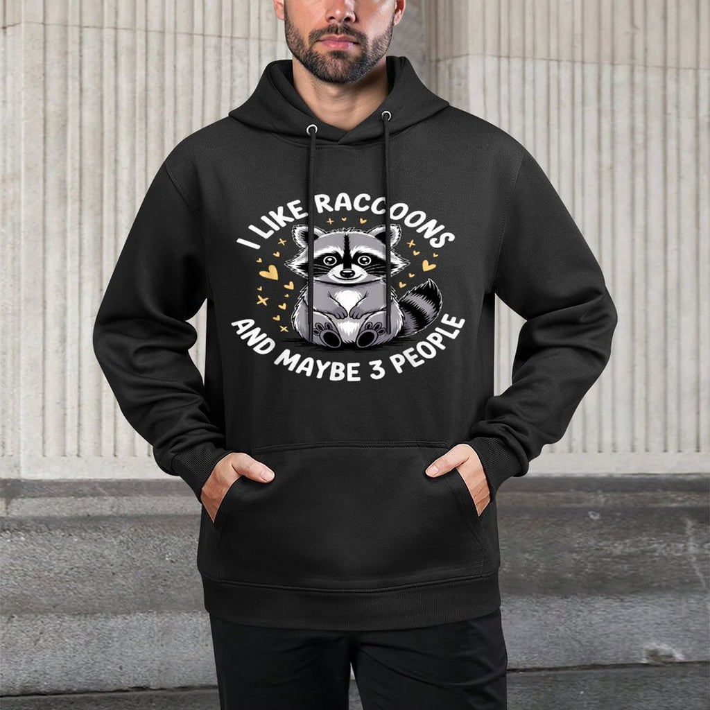 Best Raccoon Design for Men Women Kids Racoon Lover Raccoon Easy Care Hoodie
