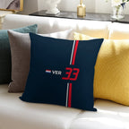 F1 2021 - #33 Verstappen Soft Anti-Pilling Throw Pillow