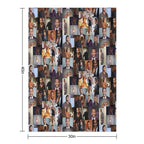 Charles Michael Davis Anti-pilling Throw Blanket