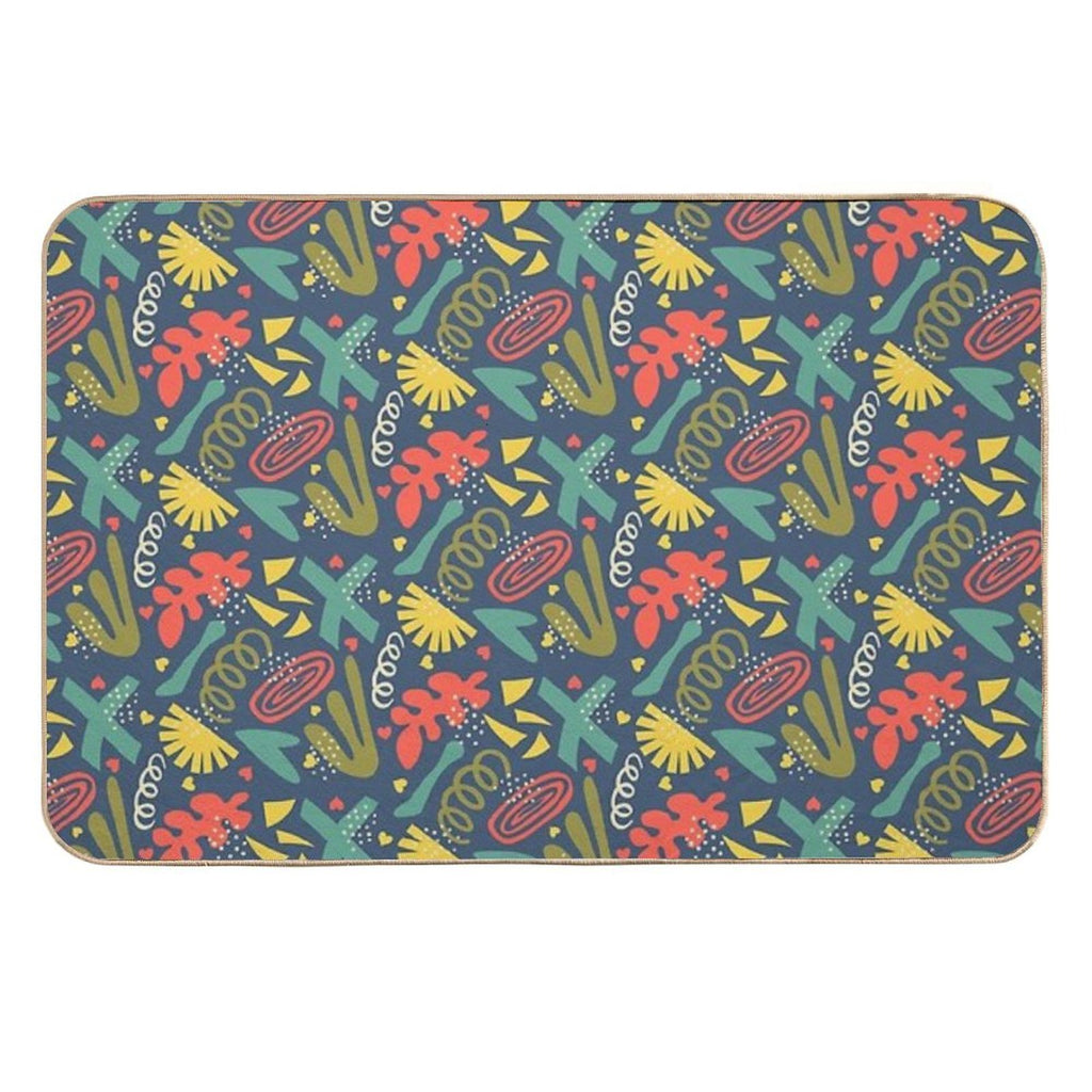 Playful Pandemonium  Eco-Friendly Bath Mat
