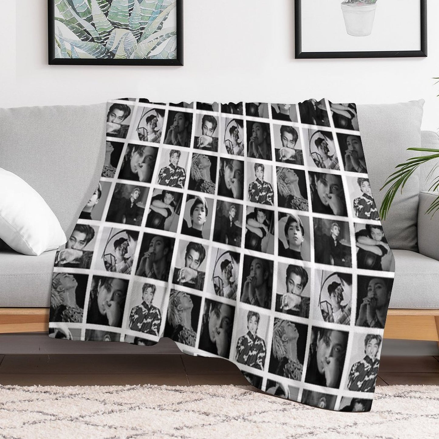 RM Collage Velvety-soft Throw Blanket