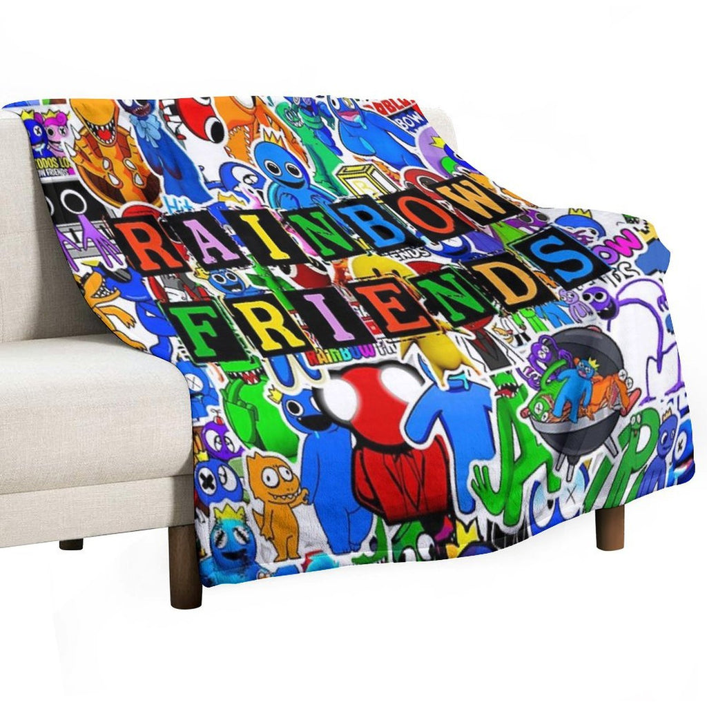 Rainbow Friends Premium Throw Blanket