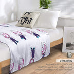 Gwen Little Spider Ghost, Baby Spidey Girl, Grl Pwr, Cartoon Ghost Spider Multi-functional Throw Blanket