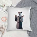 Terrifier Art The Clown Sunglasses Soft Shrink-Resistant Throw Pillow