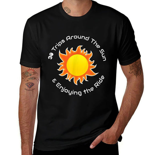 30 Trips Around The Sun 30th Birthday  Breathable T-Shirt