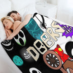 Roblox Doors Team Lightweight Throw Blanket