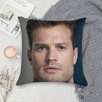 Jamie Dornan Soft High-Density Material Throw Pillow