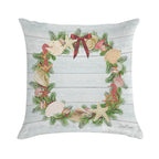 Coastal Christmas D Soft Easy Maintenance Throw Pillow