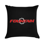 Fountain Powerboats Boat Soft Fade-Resistant Throw Pillow