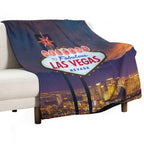 Las Vegas All-season Throw Blanket