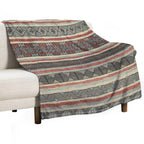 Traditional Pattern Artwork Multi-functional Throw Blanket